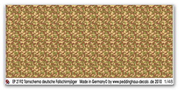 Peddinghaus-Decals 1/48 2192 Camo smoke german Paras