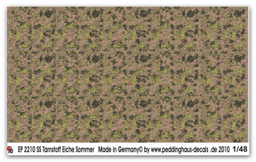 Peddinghaus-Decals 1/48 2210 Camo smoke Oak summer of the Waffen SS