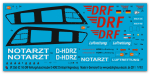 Peddinghaus-Decals 1:32  2365  EC 145 Rescue Helicopter of the DRF D-HDRZ Chr. Regensburg