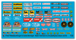 Peddinghaus-Decals 1:32  2647 Sponsor pics for Carrera Slotcars