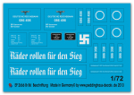 Peddinghaus-Decals 1:72 2666  for the Reichsbahn Br 86